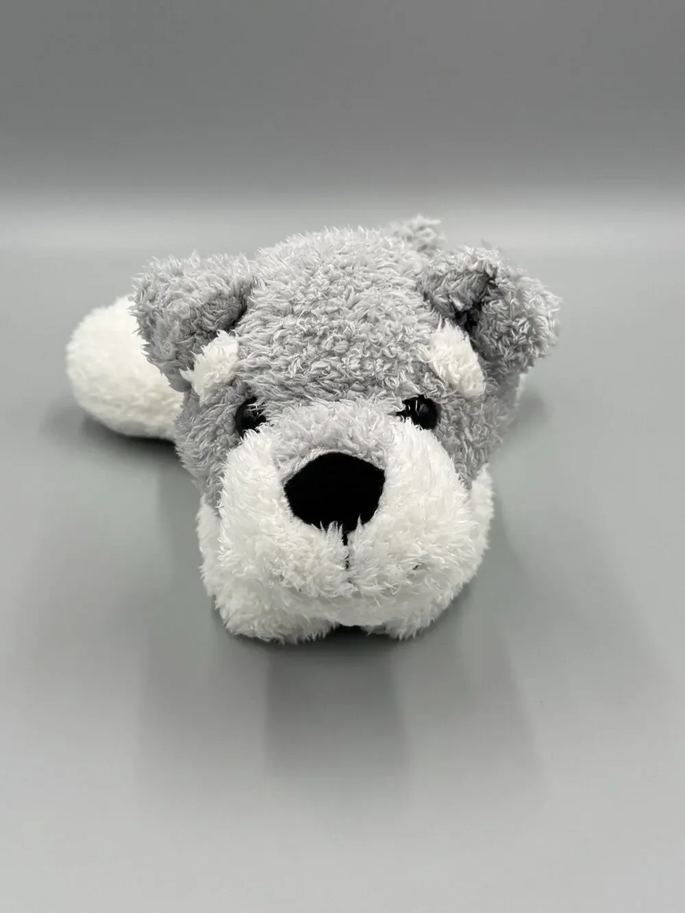 Spark Create Imagine Schnauzer Puppy Dog Plush 9” Terrier Gray White No Tag